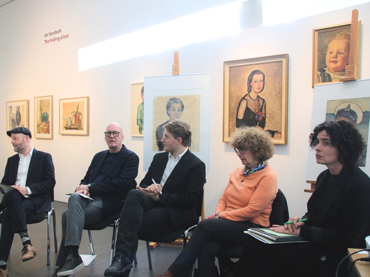Pressetermin am 1. April 2025 im Felix-Nussbaum-Haus. / Foto: Dominik Lapp