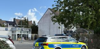 Polizei-Einsatz in Eversburg. / Foto: Pohlmann