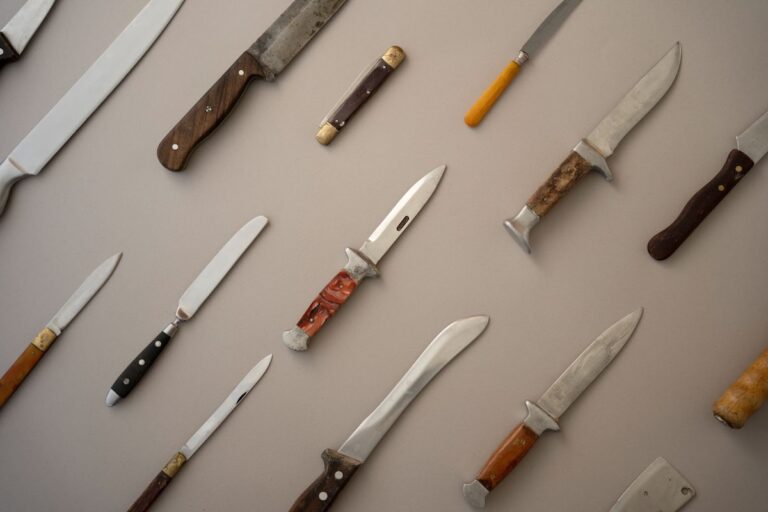 verschiedene Messer
