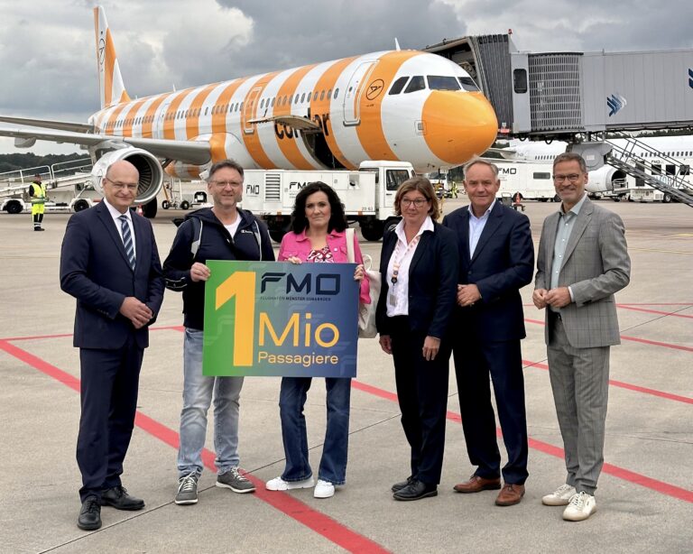 FMO 1 Mio. Fluggäste