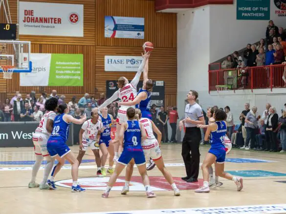 GiroLive Panthers vs. BC Pharmaserv Marburg Blue Dolphins am 26.10.2025. / Foto: Alexander Reinhard