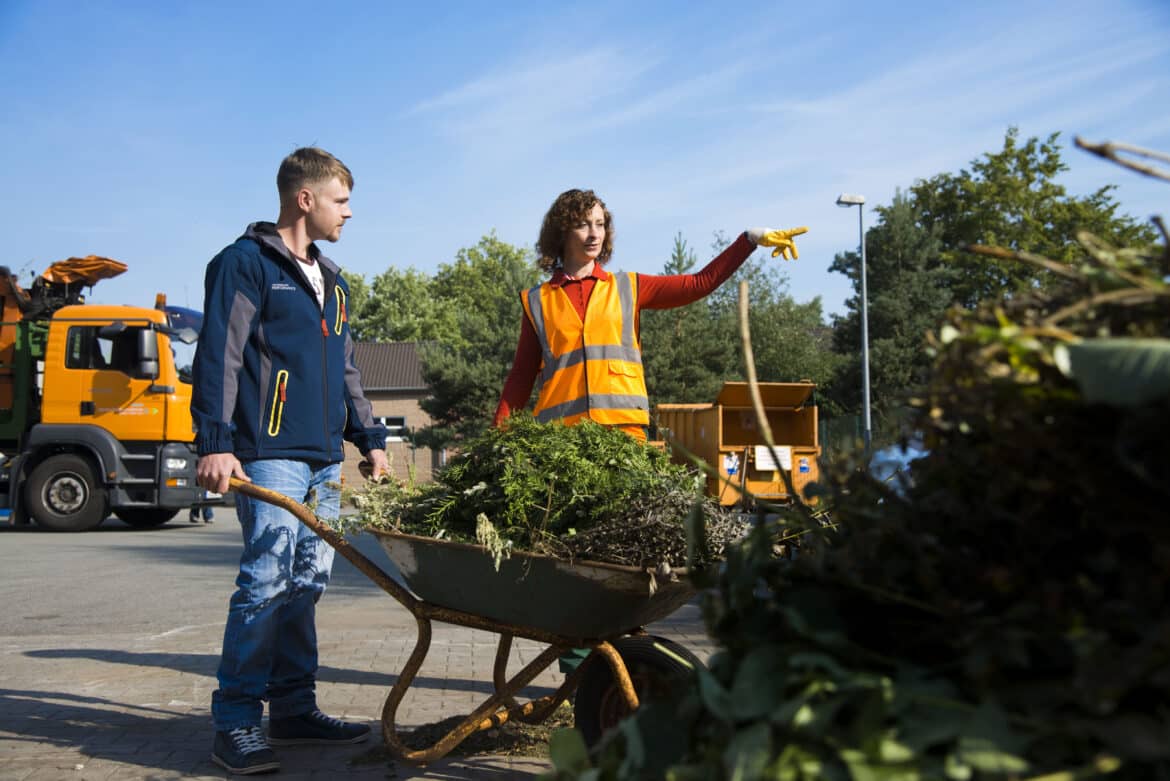 Städtische Gartenabfallplätze öffnen im März wieder ihre Tore. / Foto: Oliver Pracht