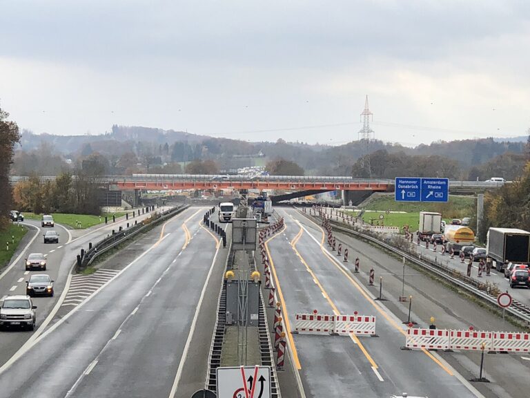 Baustelle am Lotter Kreuz