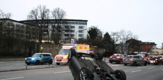 Unfall am Rißmüllerplatz. / Foto: Dominik Lapp