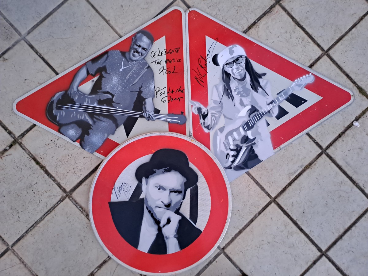 Gute Nachricht des Tages: Handsignierte Unikate vom Schlossgarten Open Air für den guten Zweck Auktion Schlossgarten Open Air