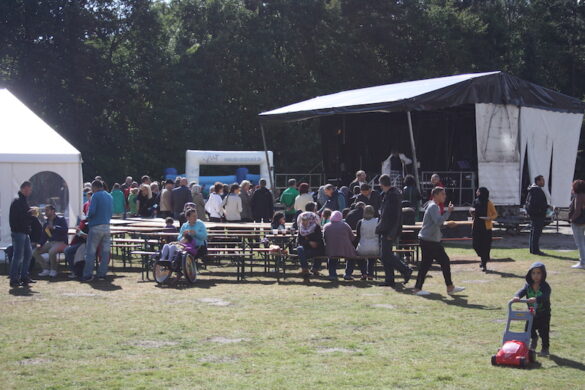 Sommerfest im Flüchtlingshaus Osnabrück