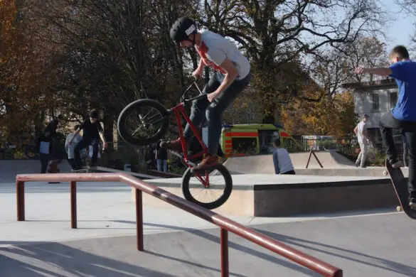 Eröffnung des Skateparks in Osnabrück an der Liebigstraße