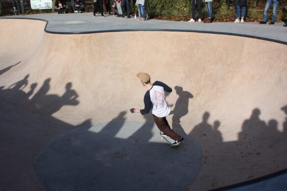 Eröffnung des Skateparks in Osnabrück an der Liebigstraße