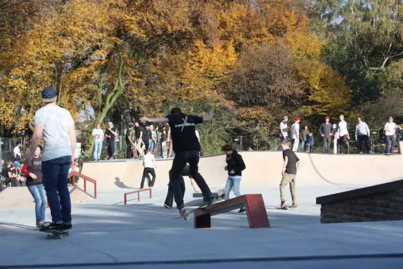 Eröffnung des Skateparks in Osnabrück an der Liebigstraße