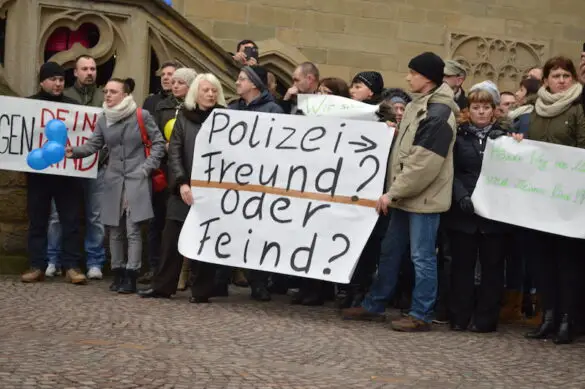 Demonstration Russlanddeutsche Osnabrück