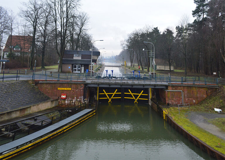 Schleuse Stichkanal Osnabrück Haste