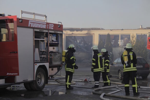 Großbrand in Bad Essen bei Osnabrück
