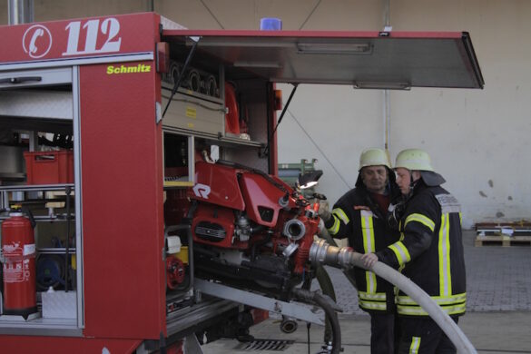 Großbrand in Bad Essen bei Osnabrück