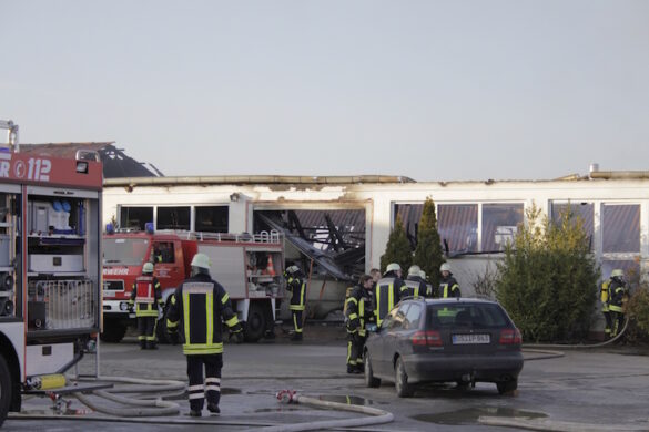 Großbrand in Bad Essen bei Osnabrück