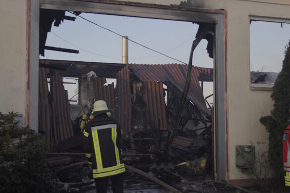 Großbrand in Bad Essen bei Osnabrück