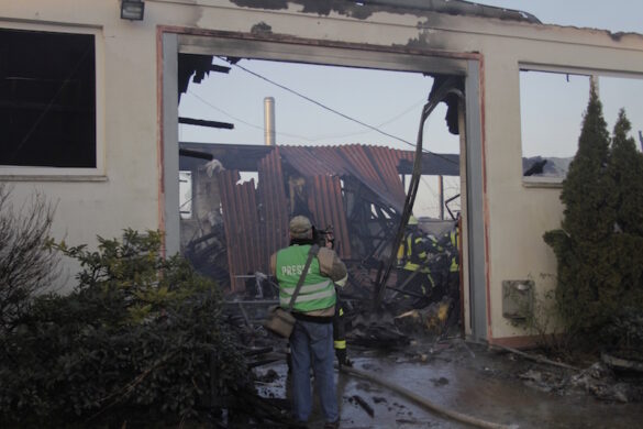 Großbrand in Bad Essen bei Osnabrück