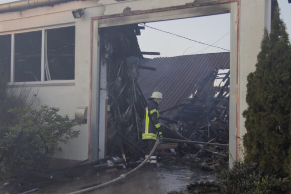 Großbrand in Bad Essen bei Osnabrück