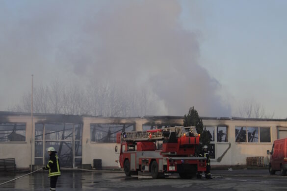 Großbrand in Bad Essen bei Osnabrück