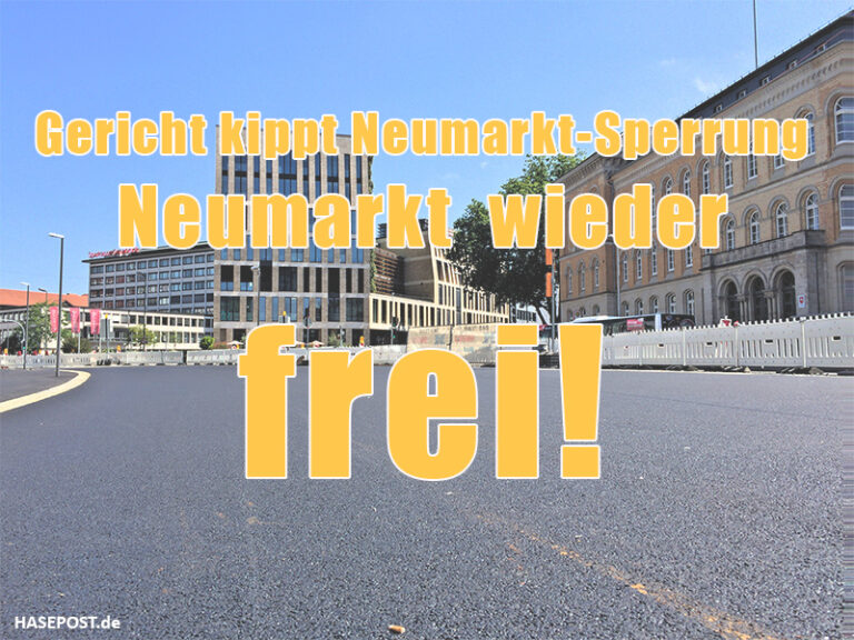 Neumarkt wieder frei