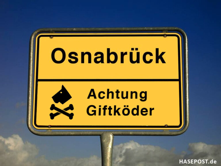 Warnung vor Giftködern gegen Hunde in Osnabrück
