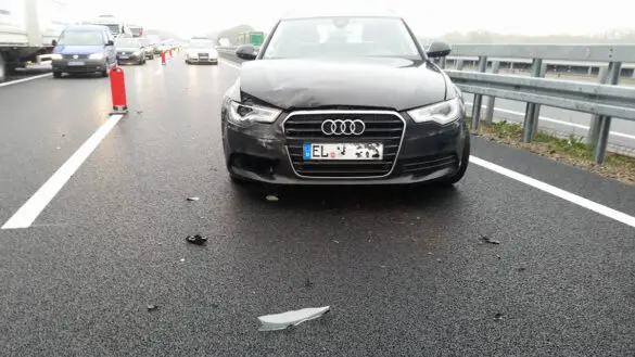 Unfall Autobahn A33 bei Osnabrück