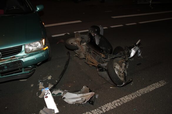 2016-03-16-Roller-PKW-MindenerStr_003 Rollerunfall Mindener Straße, Osnabrück