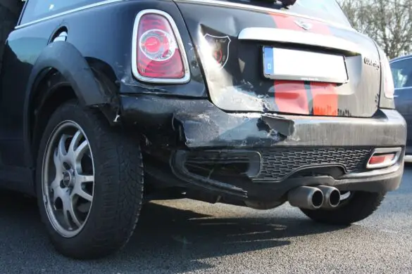 Zum Glück nur Blechschaden bei Unfall auf A30 bei Sutthausen