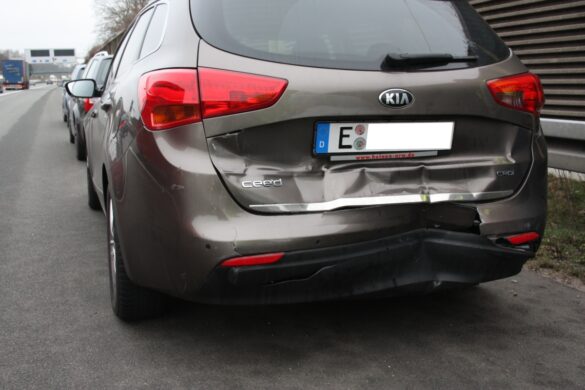 Verkehrsunfälle im Feierabendverkehr auf der A1