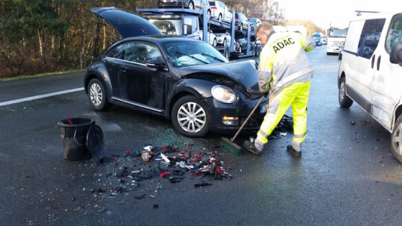 Mehrere Unfälle auf der A1 zwischen Bramsche und Osnabrück