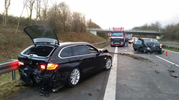 Unfall auf der Autobahn A33 bei Osnabrück