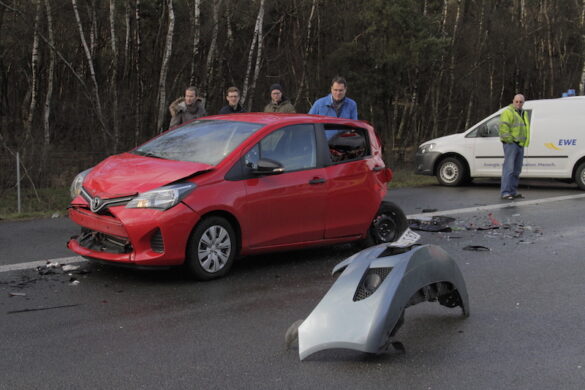 Mehrere Unfälle auf der A1 zwischen Bramsche und Osnabrück