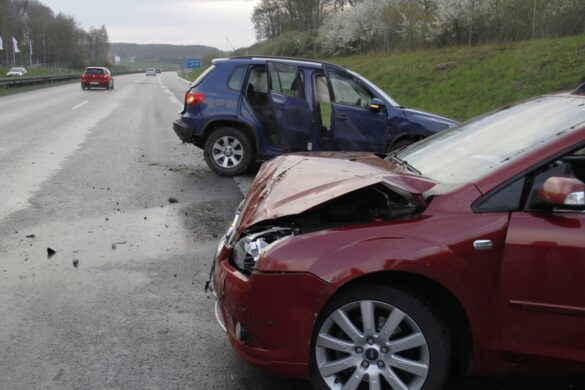 Unfall mit Zuchtkuh auf der A33