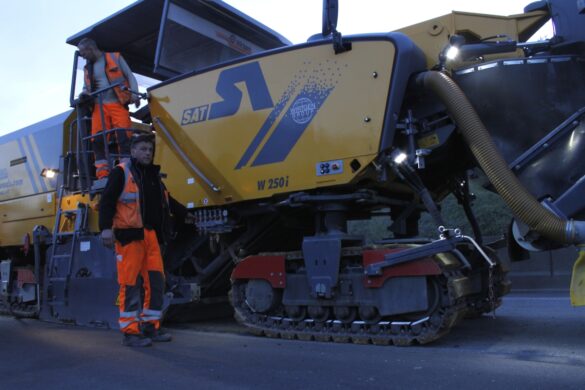 2016-04-21_Fahrbahnerneuerung-Nachtschicht-Autobahn_002 HASEPOST vor Ort: Nachtbaustellen am Kreuz Lotte/Osnabrück
