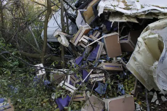 Verletzte nach Unfall mit einem LKW auf der A30