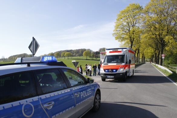 Motorradfahrer bei Unfall schwer verletzt