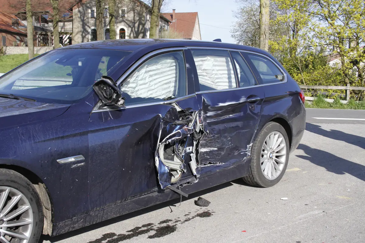 2016-04-21_VU-Motorrad-gegen-PKW-Hilter_006 Motorradfahrer bei Unfall schwer verletzt