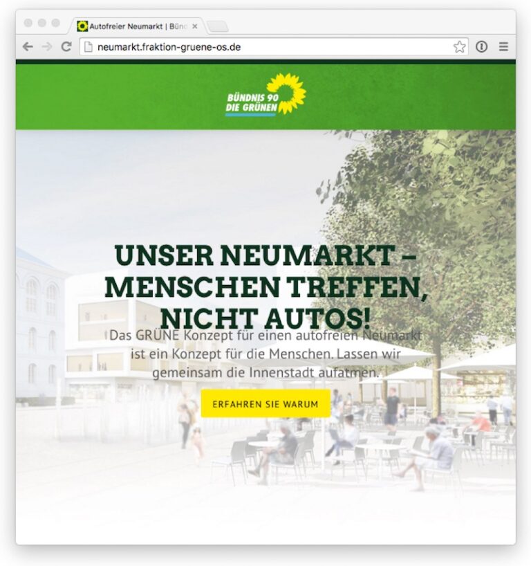 Grüne Ratsfraktion Neumarkt Homepage