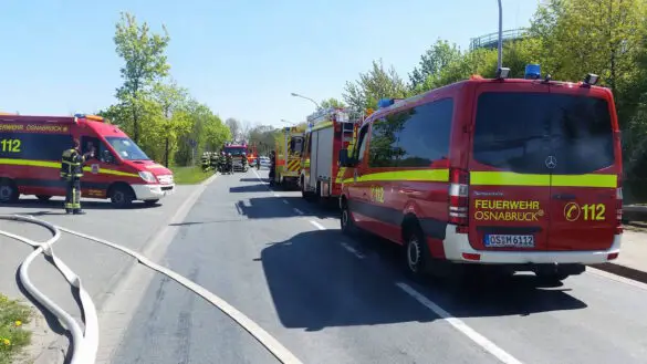 Vollbrand in Recyclinganlage Osnabrück