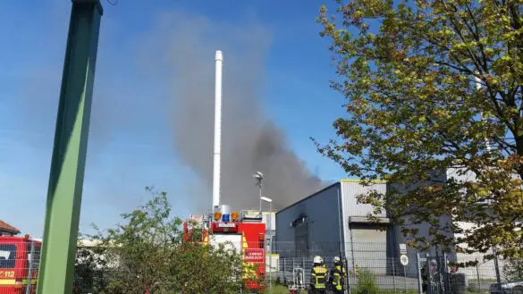 Vollbrand in Recyclinganlage Osnabrück