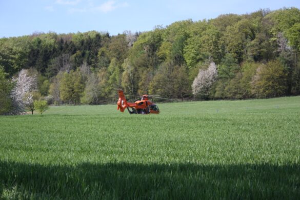 Motorradunfall in Hilter/Borgloh