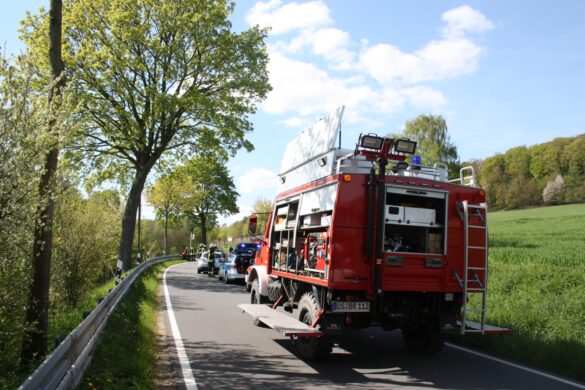 Motorradunfall in Hilter/Borgloh