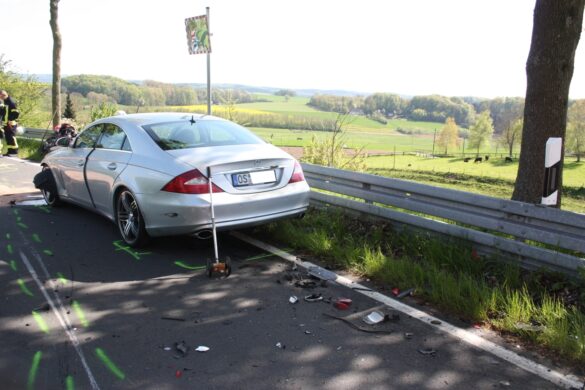 Motorradunfall in Hilter/Borgloh