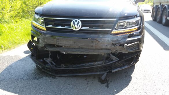 2016-05-09_Verkehrsunfall-A1-Bramsche_002 Kollision mehrerer PKW auf der A1 bei Bramsche