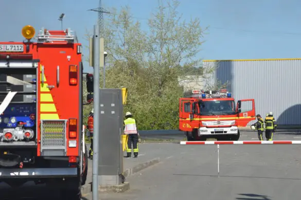 Vollbrand in Recyclinganlage Osnabrück