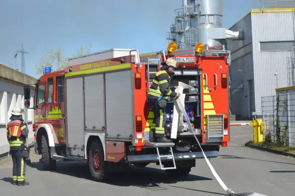 Vollbrand in Recyclinganlage Osnabrück
