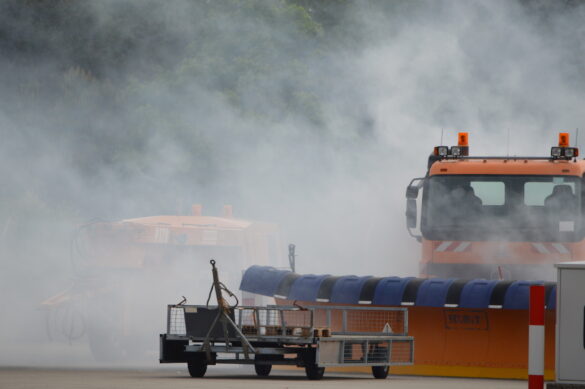 1.100 Helfer im Einsatz bei Notfallübung am Flughafen Münster/Osnabrück (FMO)
