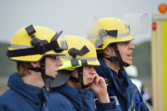 1.100 Helfer im Einsatz bei Notfallübung am Flughafen Münster/Osnabrück (FMO)