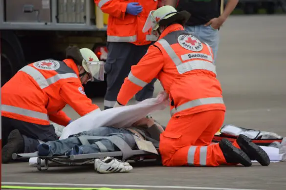 1.100 Helfer im Einsatz bei Notfallübung am Flughafen Münster/Osnabrück (FMO)