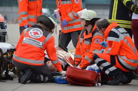 1.100 Helfer im Einsatz bei Notfallübung am Flughafen Münster/Osnabrück (FMO)