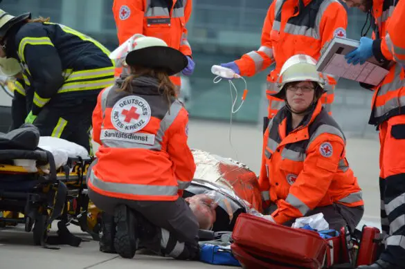 1.100 Helfer im Einsatz bei Notfallübung am Flughafen Münster/Osnabrück (FMO)